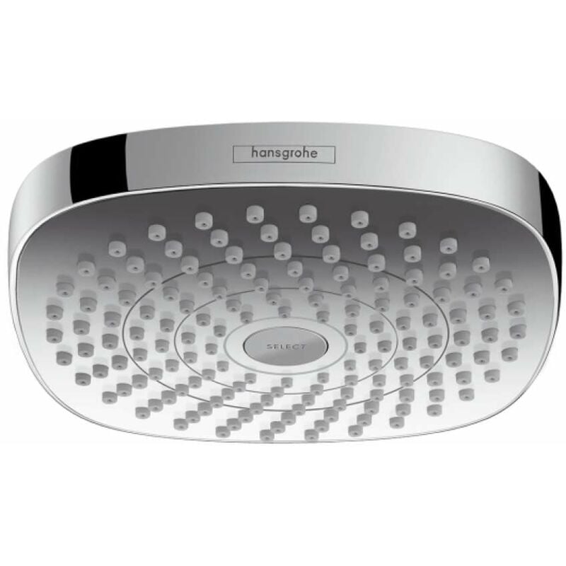 foto del prodotto hansgrohe croma select e soffione doccia, 18 cm, a 2 getti, cromato 26524000