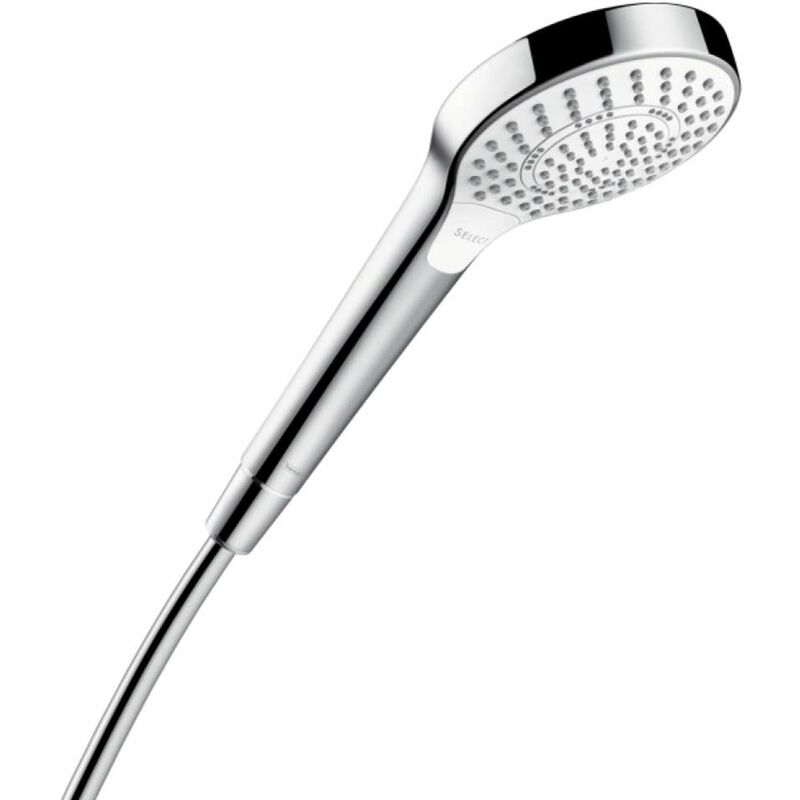 foto del prodotto hansgrohe croma select s doccetta a mano multi, bianca cromata 26800400