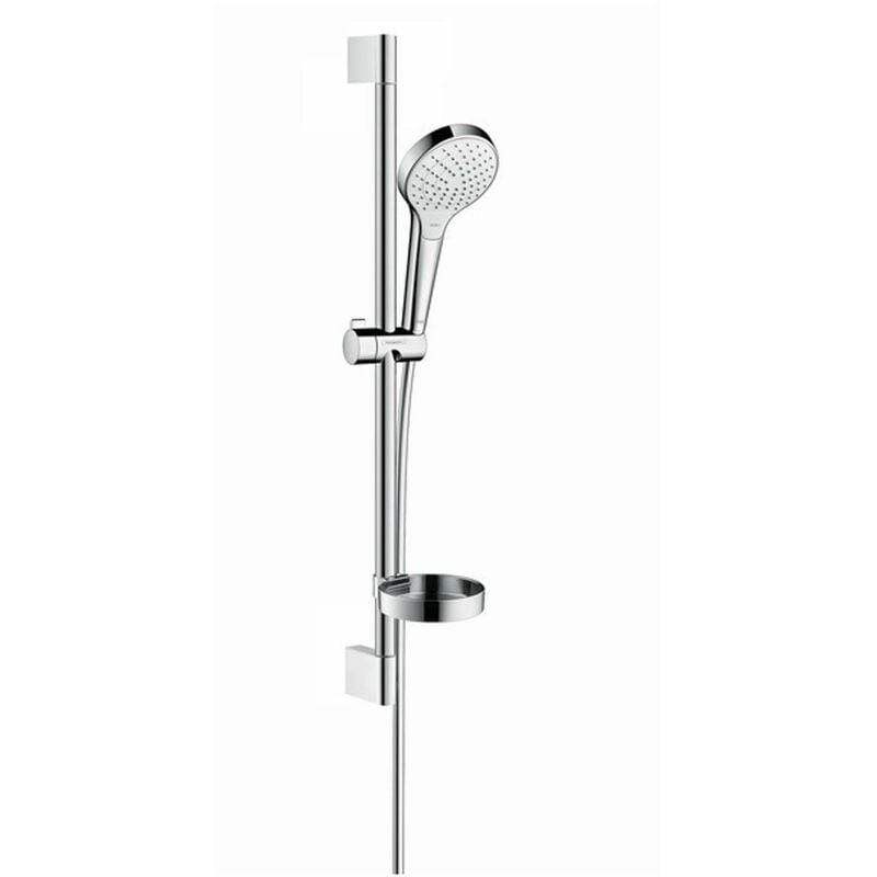 foto del prodotto hansgrohe croma select s set doccia vario 0,65m con porta saponetta casetta, bianco cromato 26566400