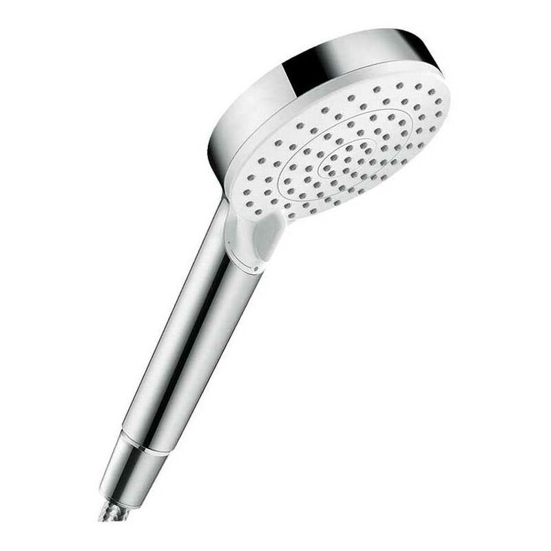 foto del prodotto hansgrohe crometta doccetta a mano vario 100, 2 getti, bianca cromata 26330400