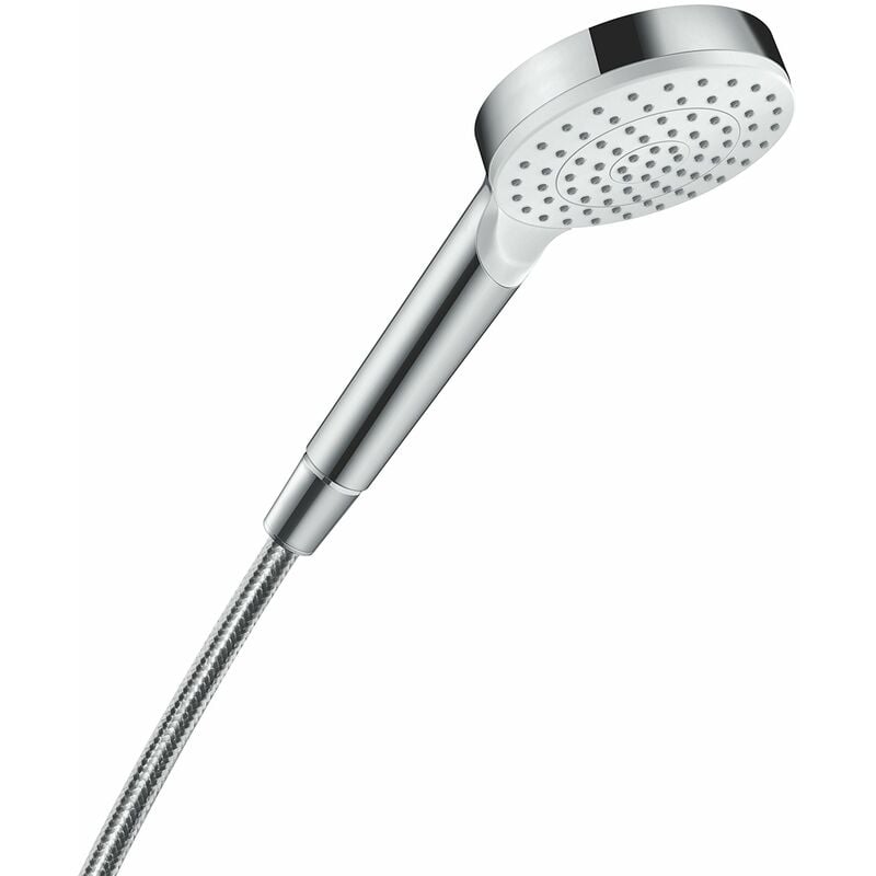 foto del prodotto hansgrohe crometta douchette main 1 jet ecosmart, blanc chrome,