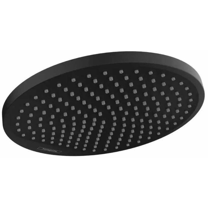 foto del prodotto hansgrohe crometta soffione doccia s 24 cm, nero opaco 26723670