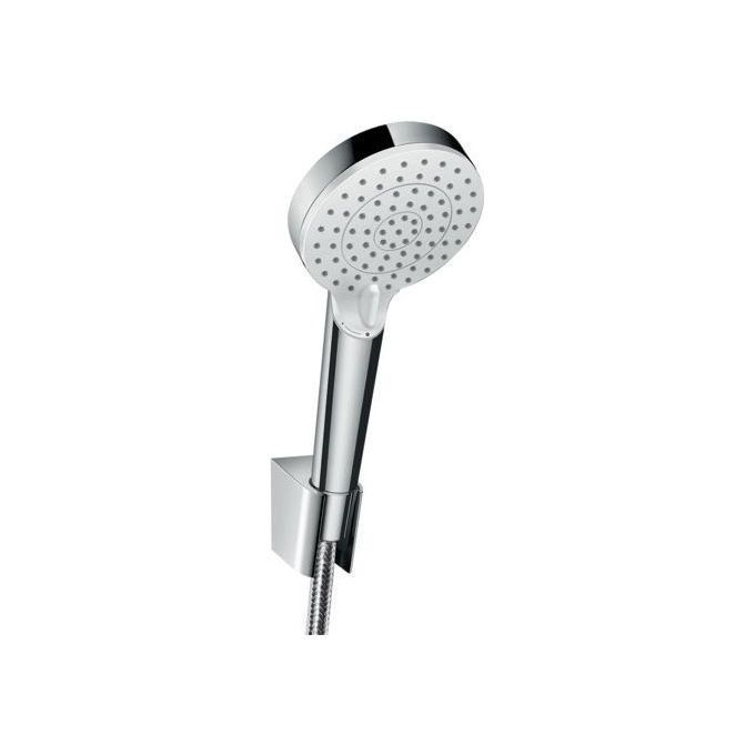 foto del prodotto hansgrohe crometta vario porter set doccetta con flessibile 1,25m bianco-cromo