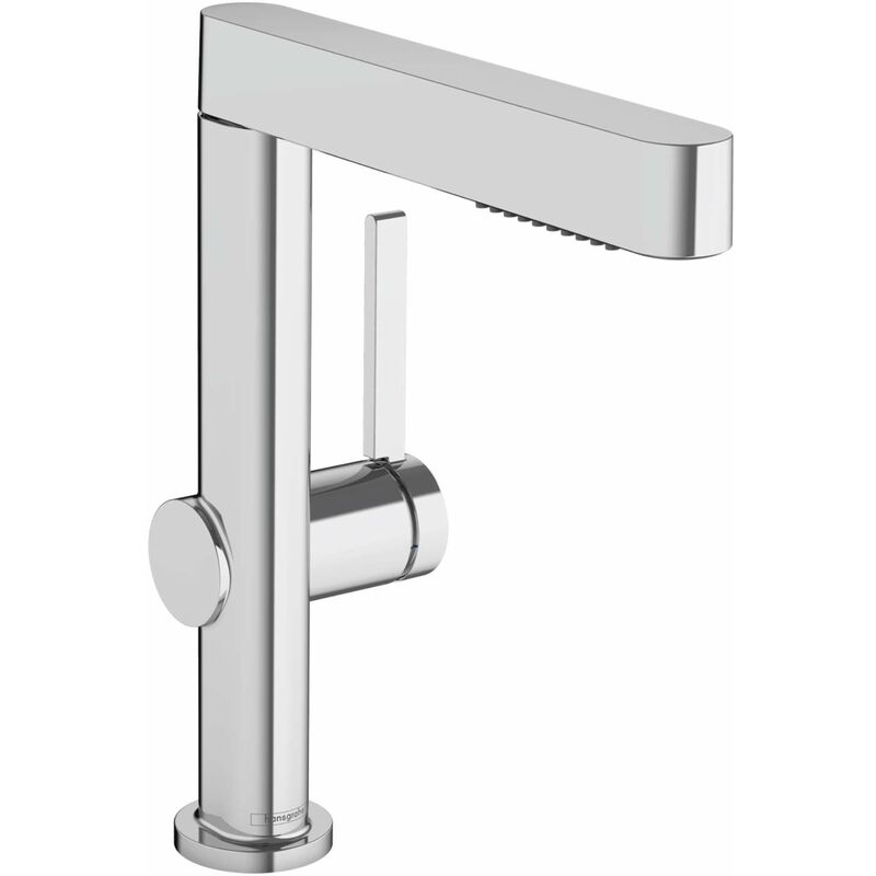 foto del prodotto hansgrohe finoris miscelatore da lavabo 230, con sistema di scarico push open a doccetta estraibile, ecosmart, cromo 76063000