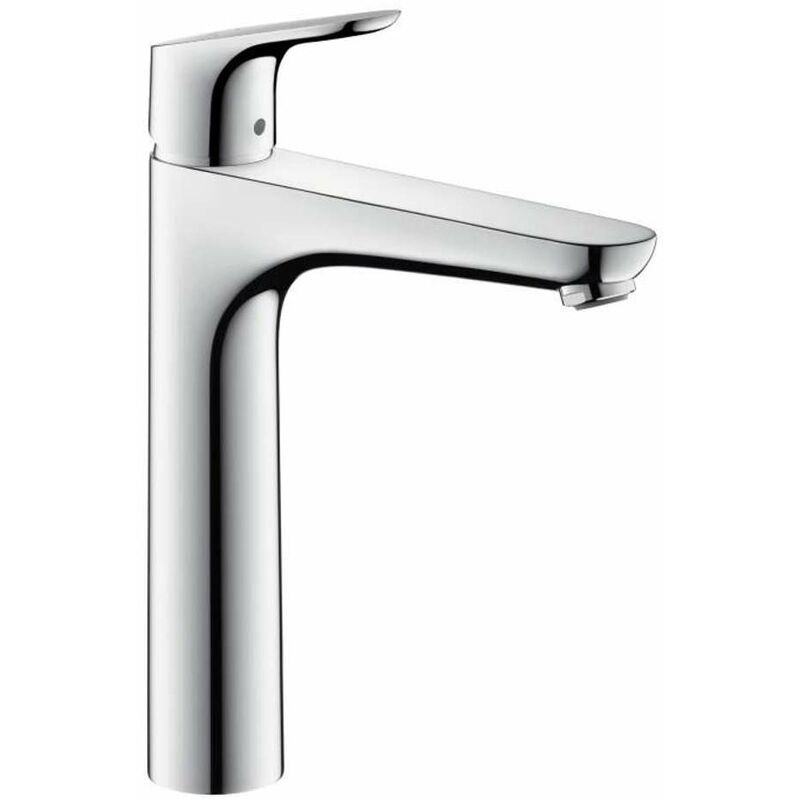foto del prodotto hansgrohe focus e2 miscelatore monocomando 190 per lavabo, con sistema di scarico, cromato 31608000
