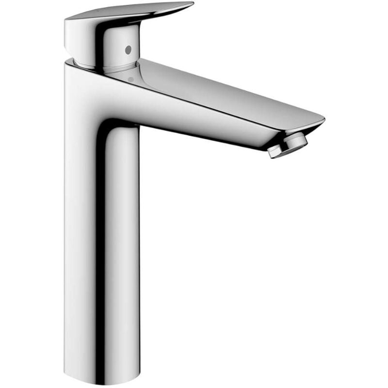 foto del prodotto hansgrohe logis miscelatore da lavabo con sistema di scarico, ecosmart, cromo 71095000
