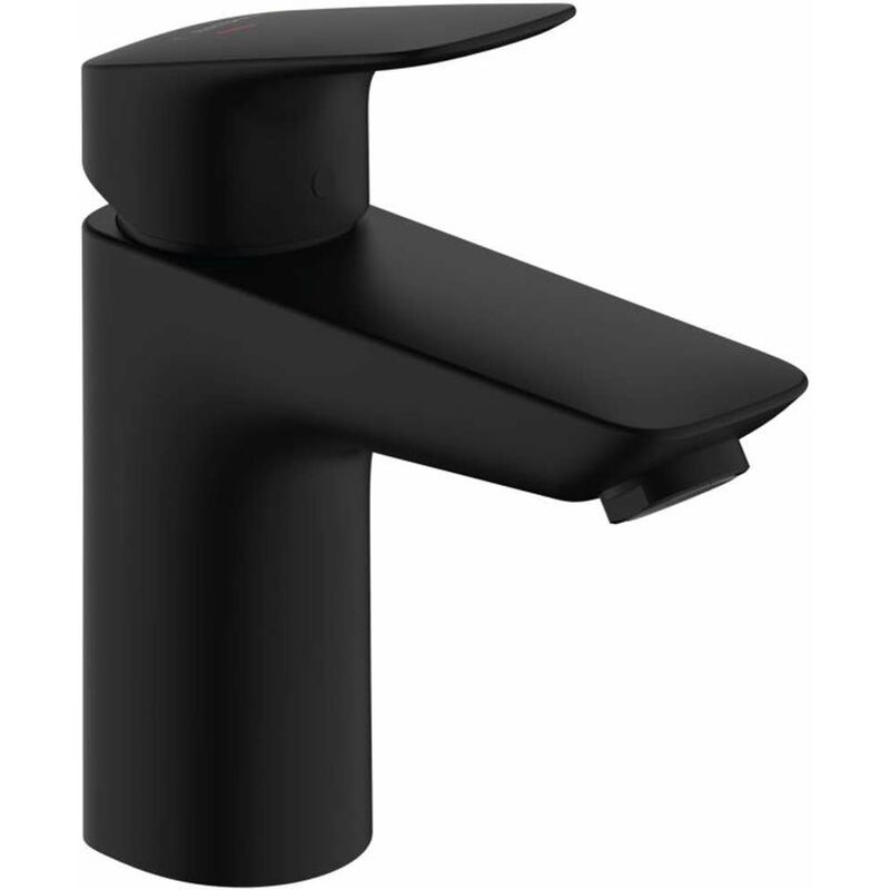 foto del prodotto hansgrohe logis miscelatore da lavabo, coolstart, ecosmart, nero opaco 71103670