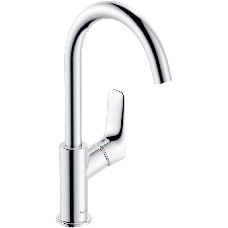 foto del prodotto hansgrohe logis miscelatore monocomando 210 per lavabo, con braccio di erogazione girevole, cromato 71131000