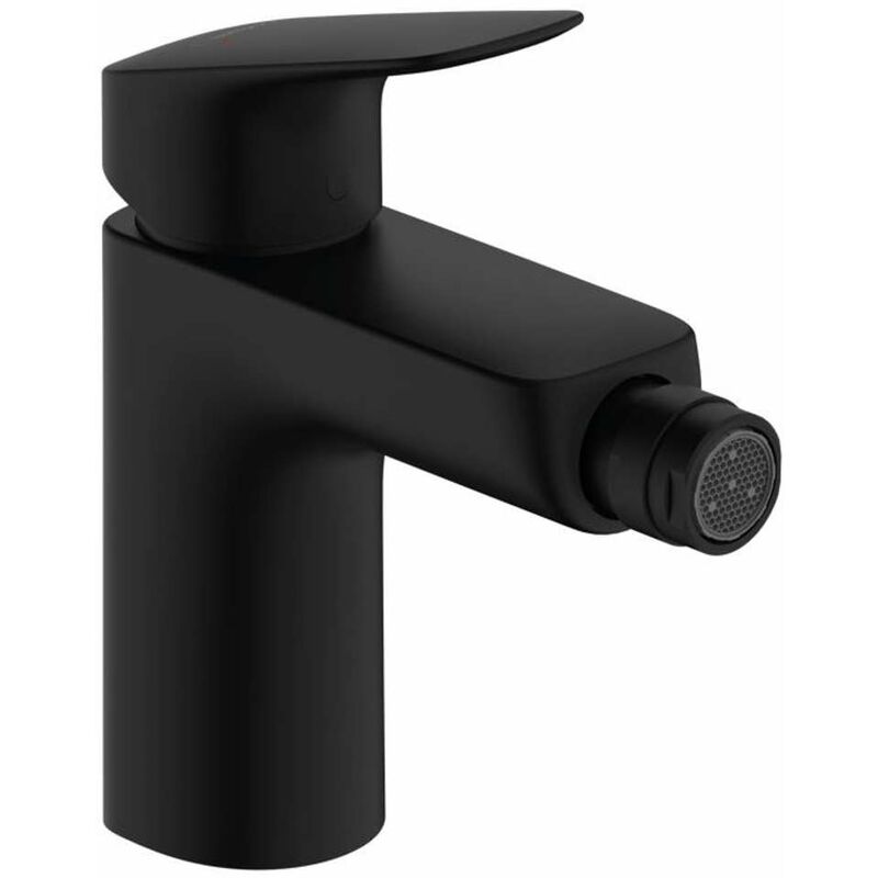 foto del prodotto hansgrohe logis miscelatore per bidet, con sistema di scarico, nero opaco 71200670