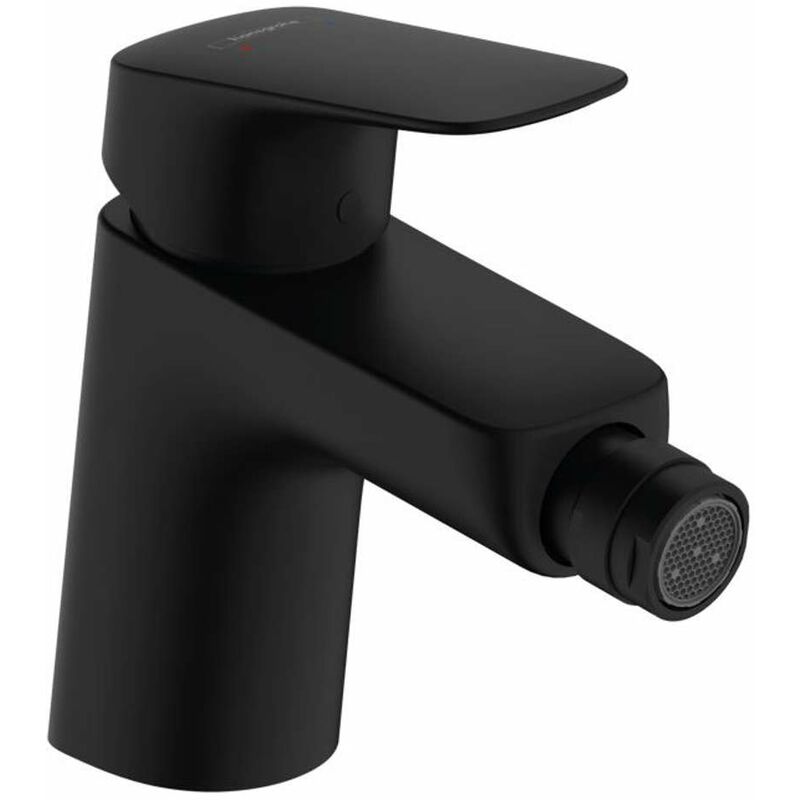 foto del prodotto hansgrohe logis miscelatore per bidet, con sistema di scarico, nero opaco 71204670