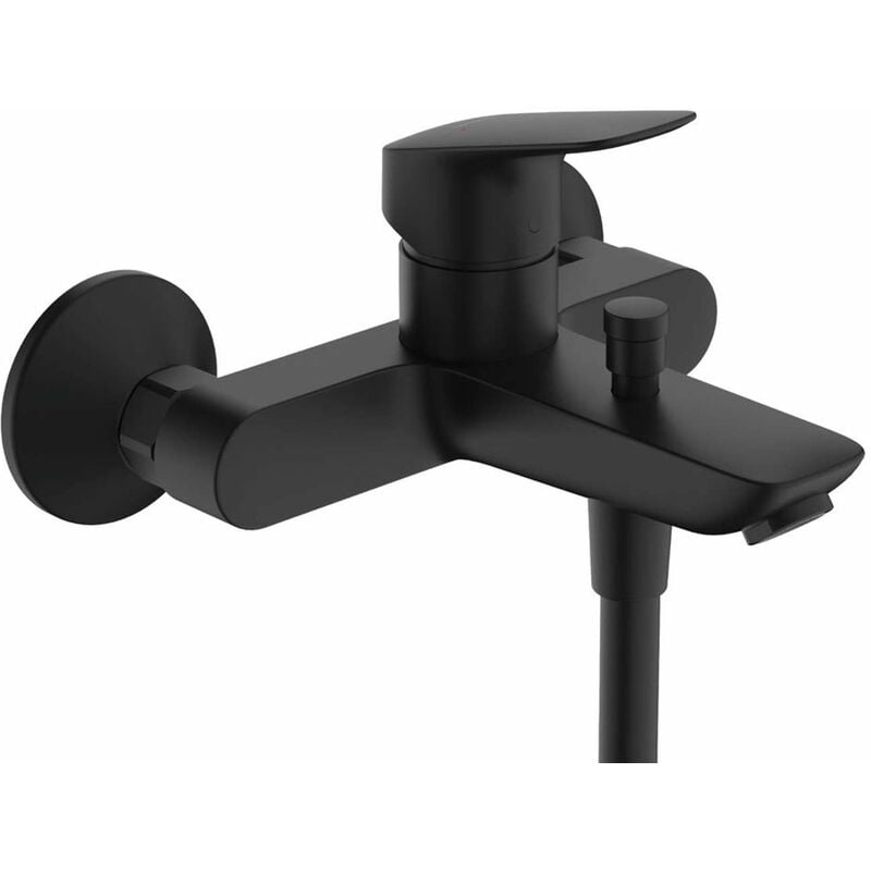foto del prodotto hansgrohe logis miscelatore per vasca da bagno, nero opaco 71400670