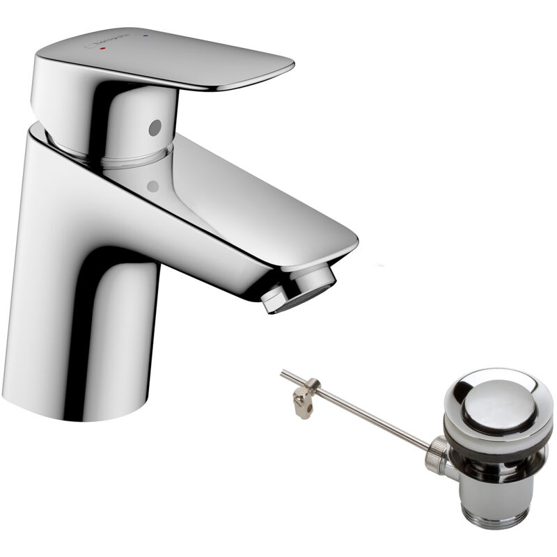 foto del prodotto hansgrohe logis mitigeur de lavabo, comfortzone70, vidage 