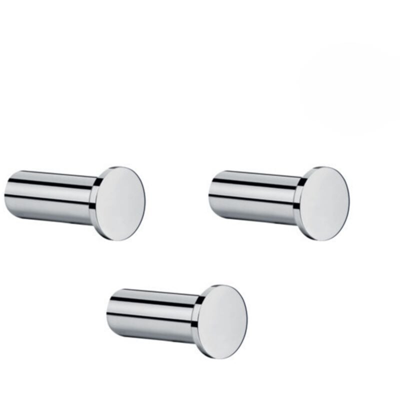 foto del prodotto hansgrohe logis universal set di tre ganci per asciugamani, cromo 41711000 triologis 
