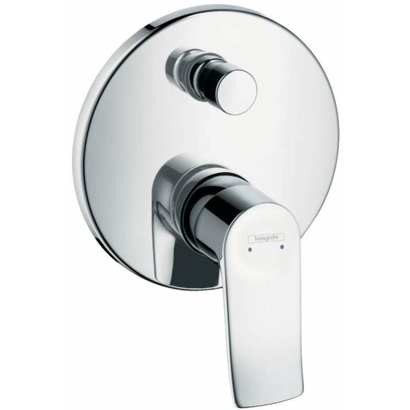 foto del prodotto hansgrohe metris new miscelatore monocomando ad incasso per vasca da bagno, cromato 31493000