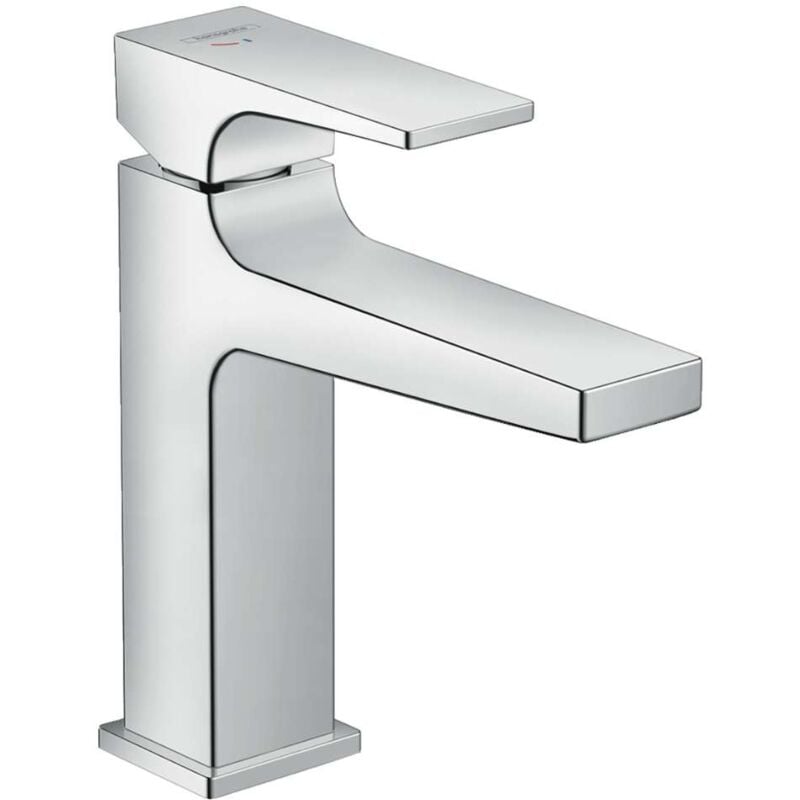 foto del prodotto hansgrohe metropol miscelatore monocomando 110 coolstart per lavabo con sistema di scarico push open, cromato 32508000