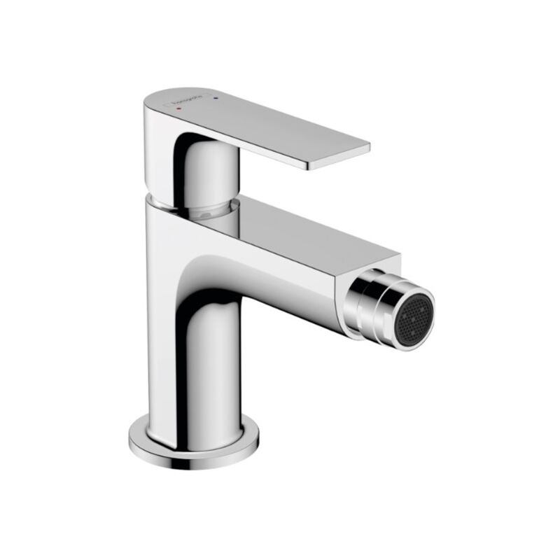 foto del prodotto hansgrohe miscelatore monocomando per bidet con saltarello in ottone cromato rebris