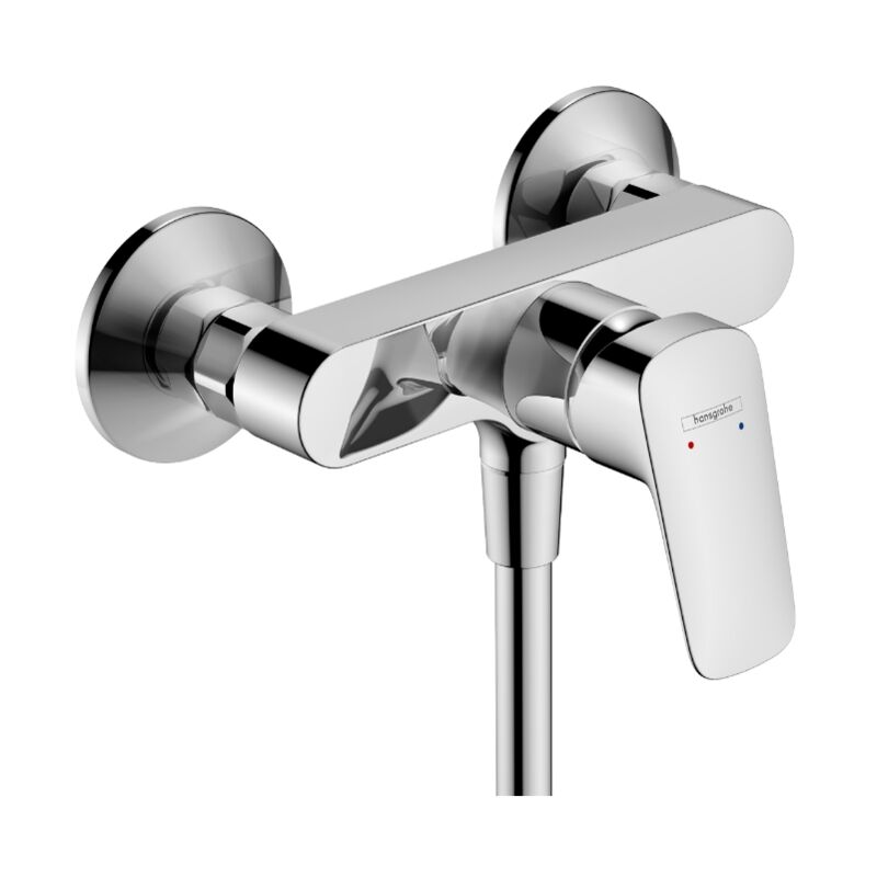 foto del prodotto hansgrohe miscelatore monocomando per doccia logis c2 con cartuccia a 2 velocit cromo 71601000