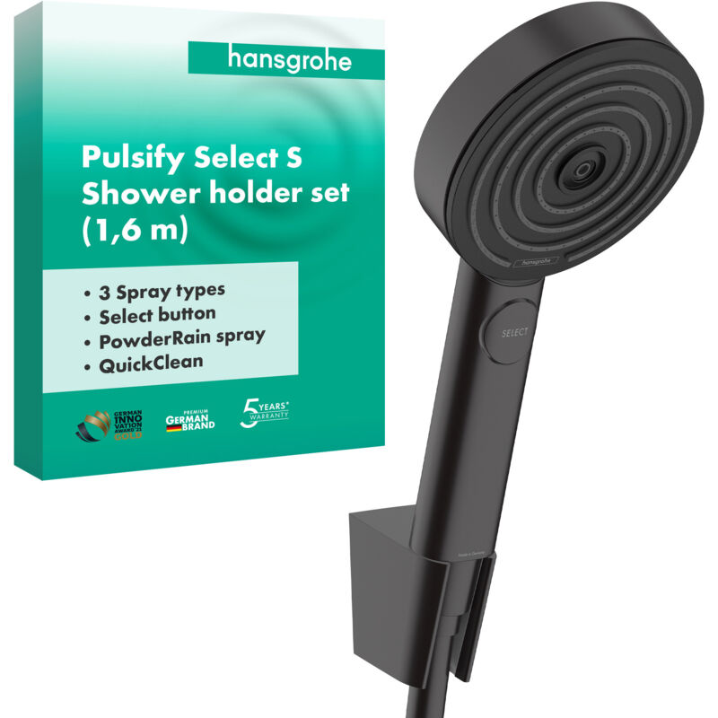 foto del prodotto hansgrohe pulsify select s kit support de douche 105, 3jet