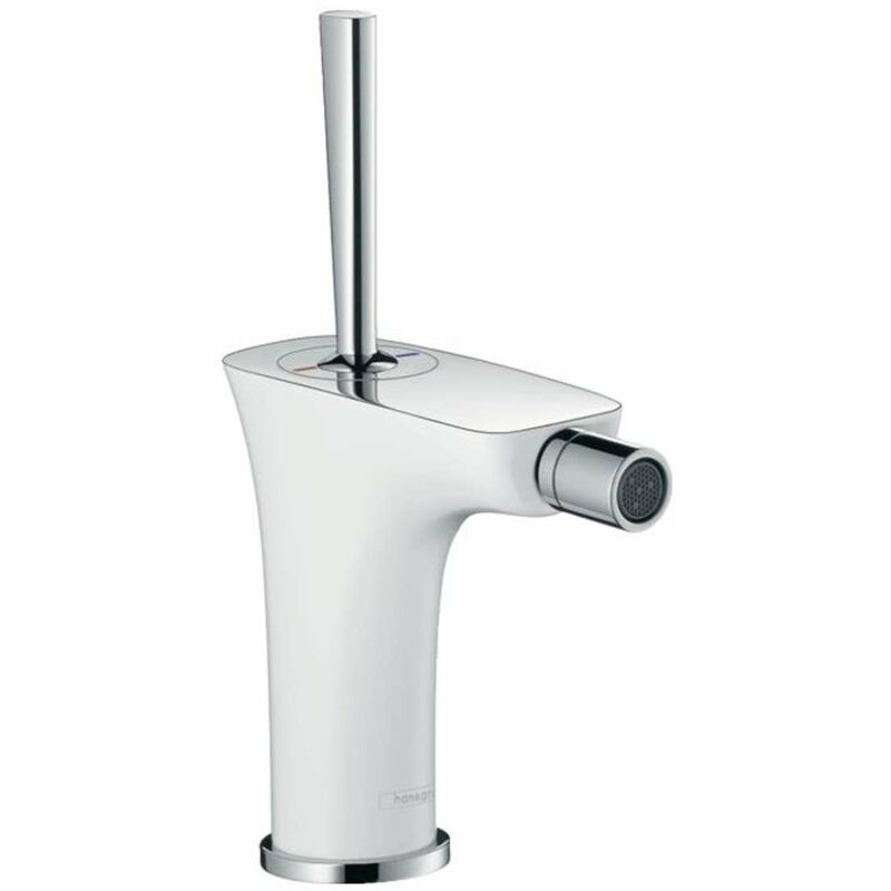 immagine 0 del prodotto hansgrohe puravida miscelatore monocomando per bidet con sistema di scarico a tirante, bianco cromato 15270400