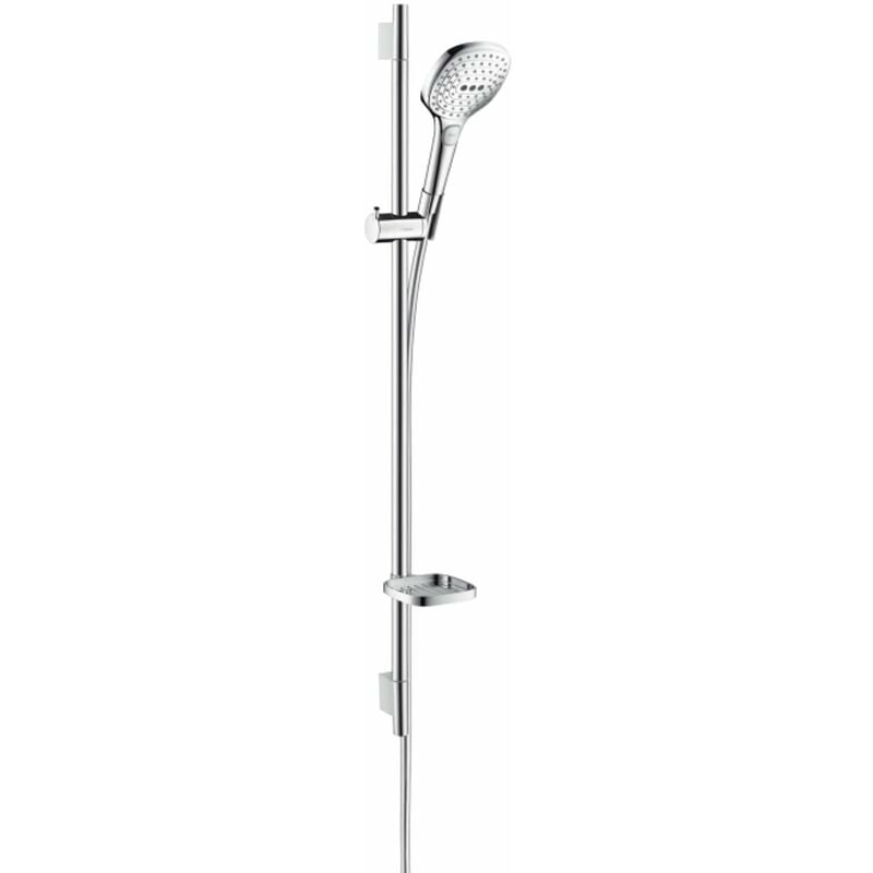 foto del prodotto hansgrohe raindance select e set doccia 120, 3 getti, ecosmart 9 l min, cromato 26623000