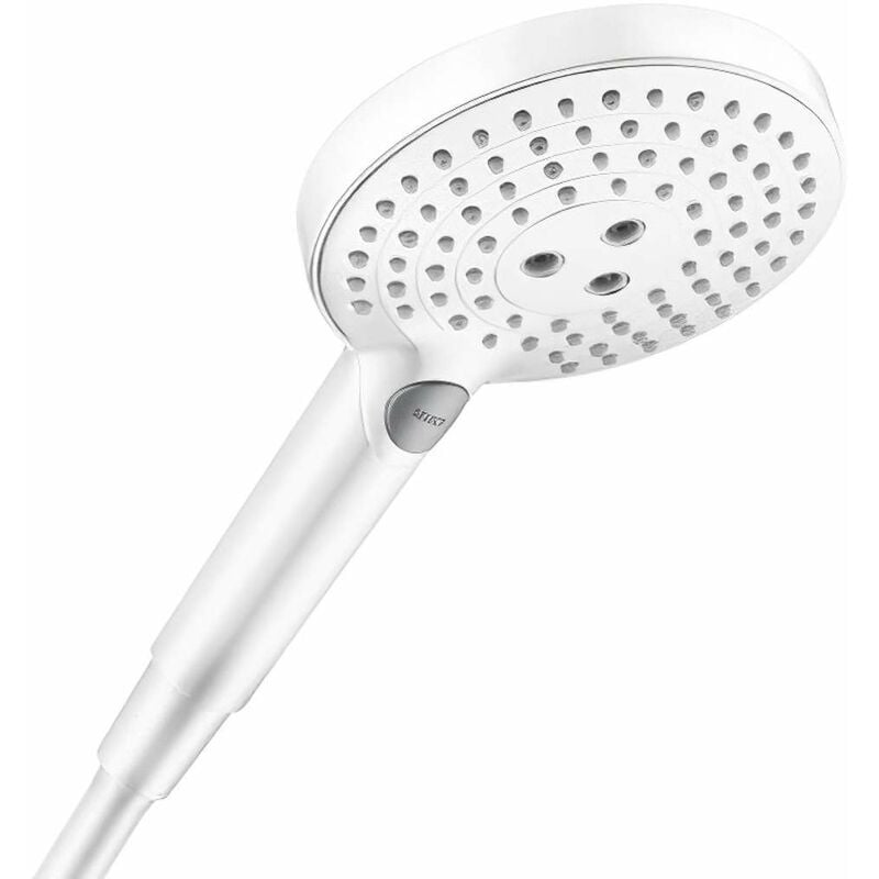 foto del prodotto hansgrohe raindance select s doccetta 120, 3 getti, ecosmart, bianco opaco 26531700