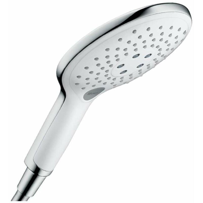 foto del prodotto hansgrohe raindance select s doccetta a mano 150, 3 getti, bianca cromata 28587400