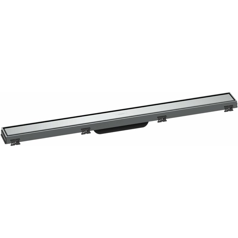 foto del prodotto hansgrohe raindrain match canalina doccia con griglia in acciaio inox 800, telaio regolabile in altezza, cromo 56038000