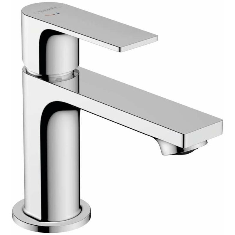 foto del prodotto hansgrohe rebris e miscelatore da lavabo, con sistema di scarico, coolstart, cromo 72585000
