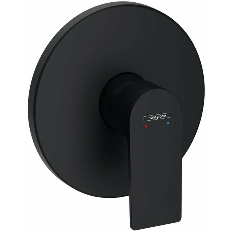 foto del prodotto hansgrohe rebris e miscelatore doccia ad incasso, nero opaco 72668670