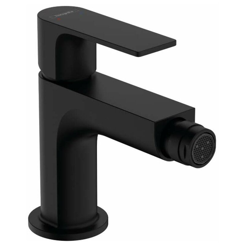 foto del prodotto hansgrohe rebris e miscelatore per bidet, con sistema di scarico, nero opaco 72213670