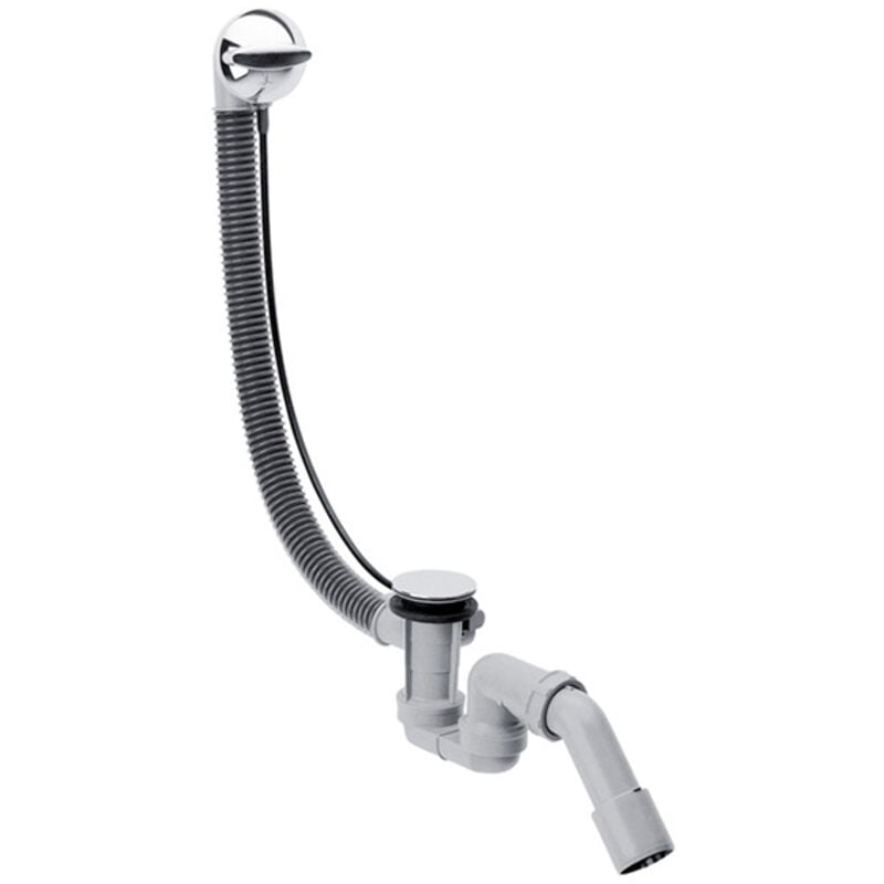 foto del prodotto hansgrohe - set completo di scarico per vasca da bagno standard cromo - 58142000