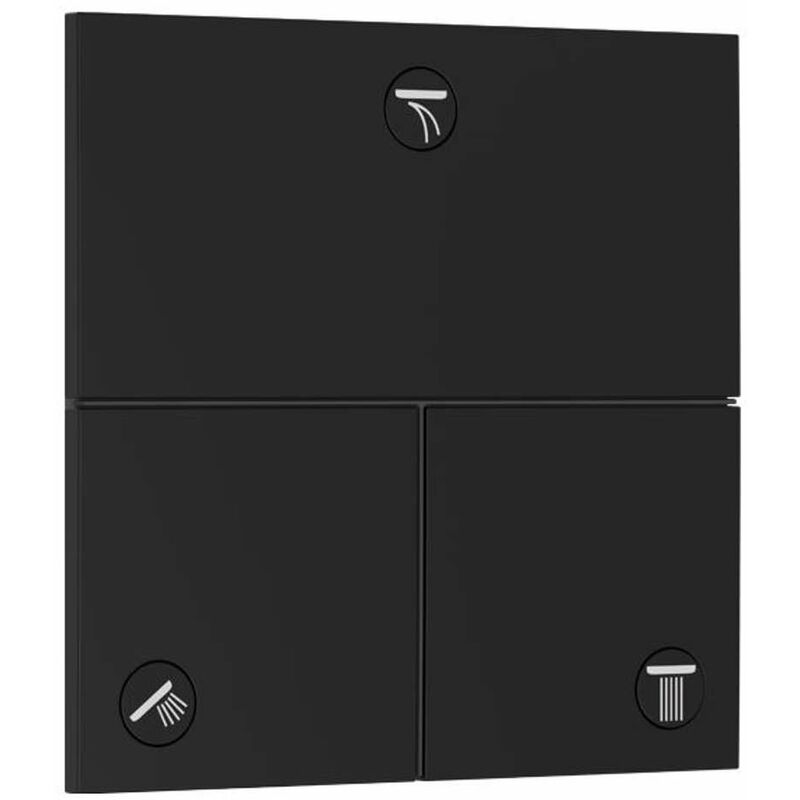 foto del prodotto hansgrohe showerselect comfort deviatore ad incasso per 3 utenze, nero opaco 15573670