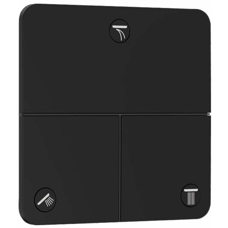 foto del prodotto hansgrohe showerselect comfort deviatore ad incasso per 3 utenze, nero opaco 15587670
