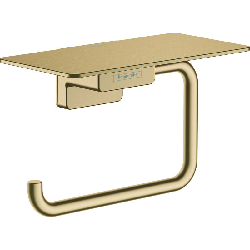 foto del prodotto hansgrohe support de papier toilette addstoris, avec tablette,