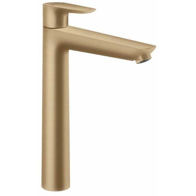 foto del prodotto hansgrohe talis e miscelatore da lavabo, con sistema di scarico, bronzo spazzolato 71716140