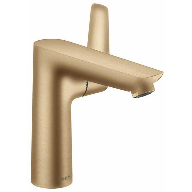 foto del prodotto hansgrohe talis e miscelatore da lavabo, con sistema di scarico, bronzo spazzolato 71754140