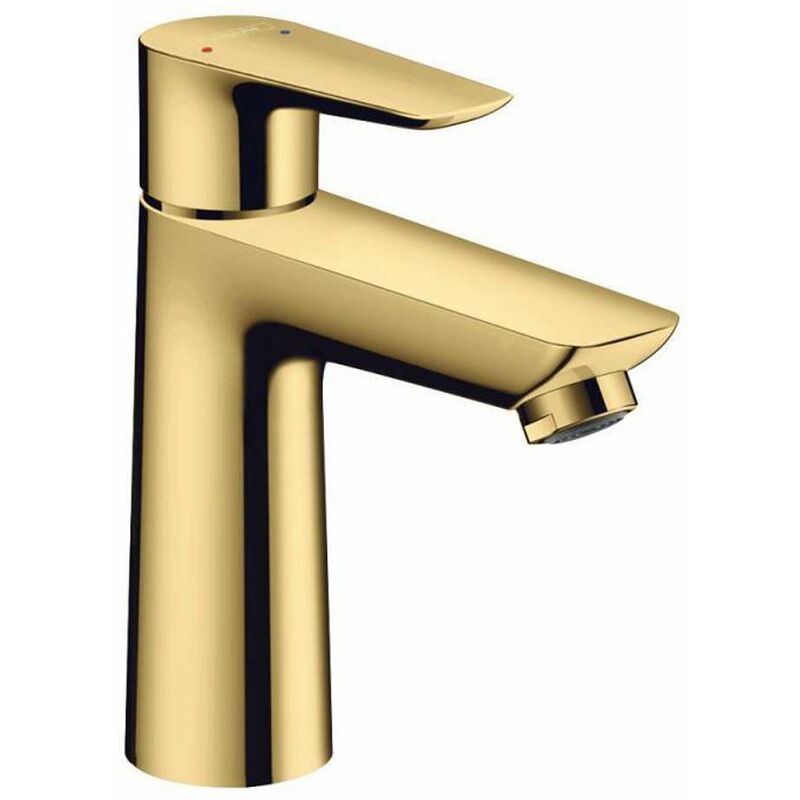 foto del prodotto hansgrohe talis e miscelatore da lavabo, con sistema di scarico, color oro lucido 71710990