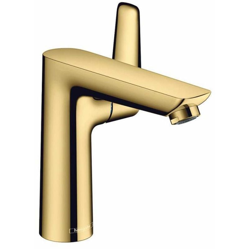 foto del prodotto hansgrohe talis e miscelatore da lavabo, con sistema di scarico, color oro lucido 71754990