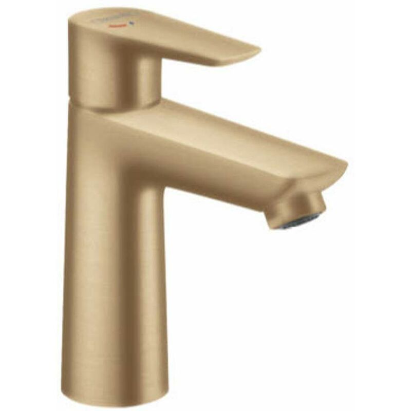 foto del prodotto hansgrohe talis e miscelatore da lavabo, coolstart, bronzo spazzolato 71714140