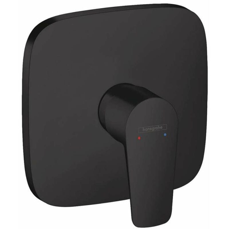 foto del prodotto hansgrohe talis e miscelatore doccia ad incasso, nero opaco 71765670