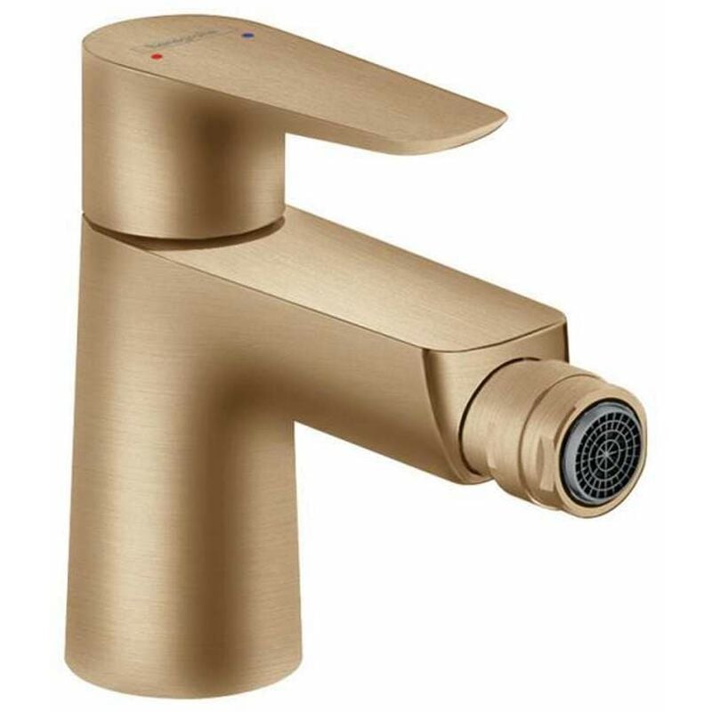 foto del prodotto hansgrohe talis e miscelatore per bidet, con sistema di scarico, bronzo spazzolato 71720140