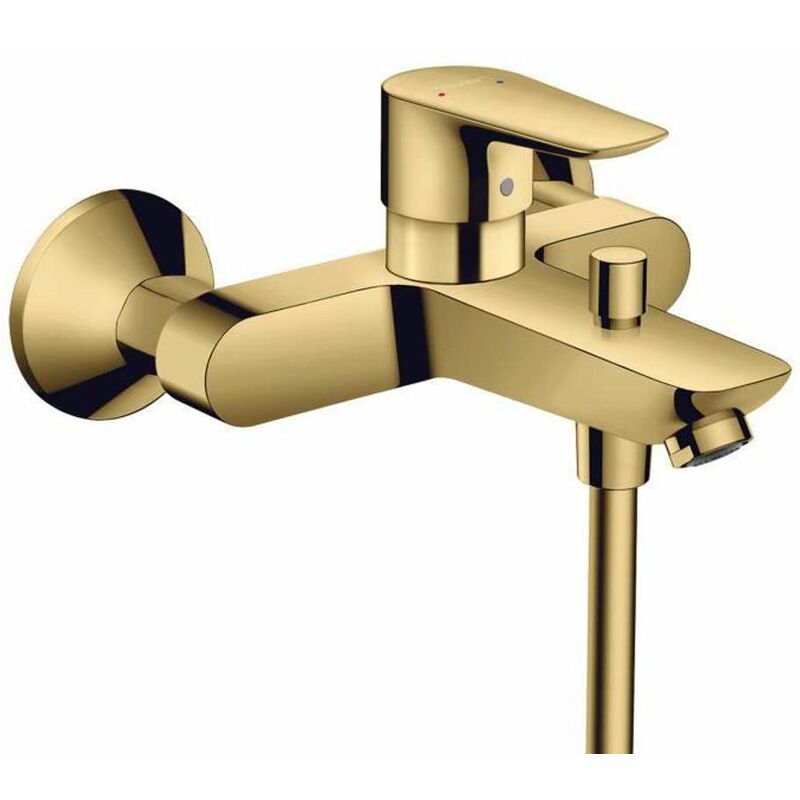 foto del prodotto hansgrohe talis e miscelatore per vasca da bagno, color oro lucido 71740990