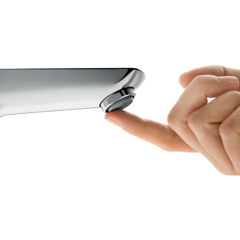 foto del prodotto hansgrohe talis select e mitigeur de lavabo 110, vidage par