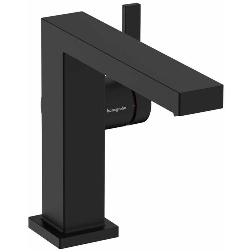 foto del prodotto hansgrohe tecturis e miscelatore da lavabo, coolstart, ecosmart, nero opaco 73021670
