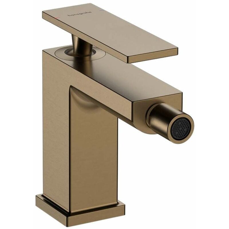foto del prodotto hansgrohe tecturis e miscelatore per bidet, con sistema di scarico, bronzo spazzolato 73200140