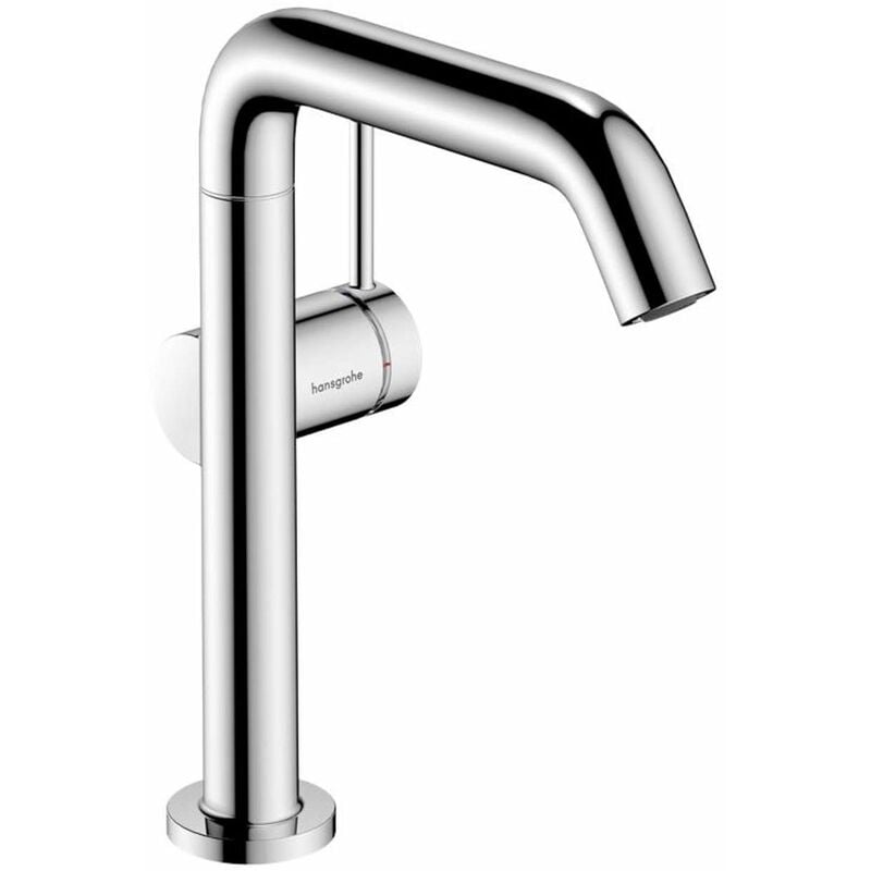 foto del prodotto hansgrohe tecturis s miscelatore da lavabo, con sistema di scarico push open, coolstart, ecosmart, cromo 73360000