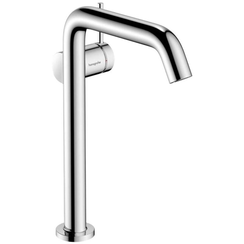 foto del prodotto hansgrohe tecturis s miscelatore da lavabo, con sistema di scarico push open, coolstart, ecosmart, cromo 73373000