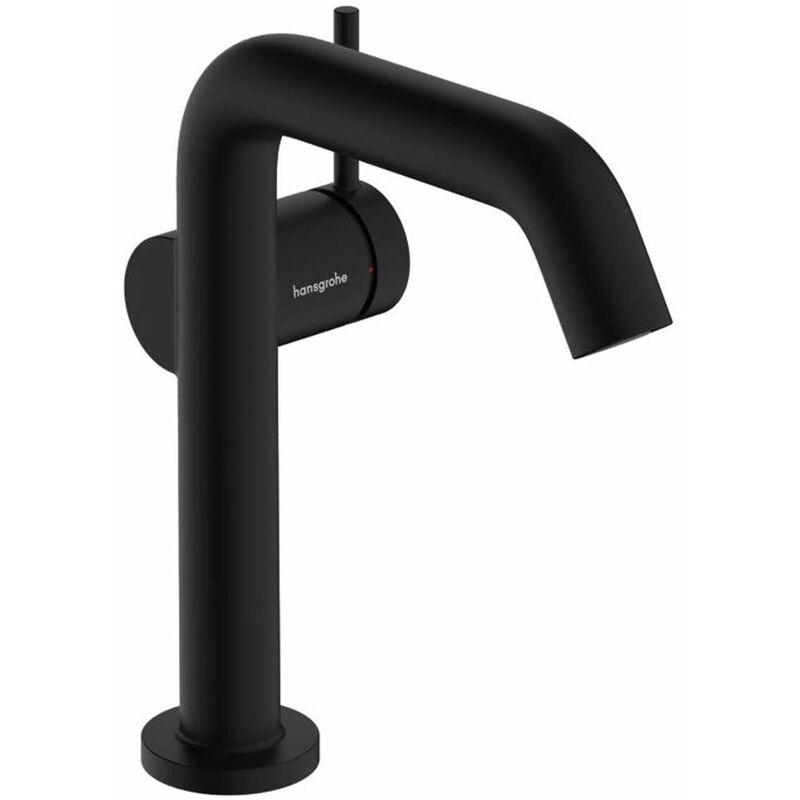 foto del prodotto hansgrohe tecturis s miscelatore da lavabo, con sistema di scarico push open, coolstart, ecosmart, nero opaco 73340670