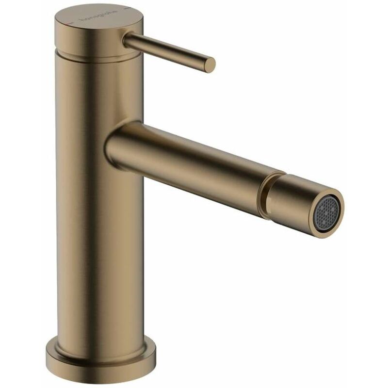 foto del prodotto hansgrohe tecturis s miscelatore per bidet, con sistema di scarico, bronzo spazzolato 73201140
