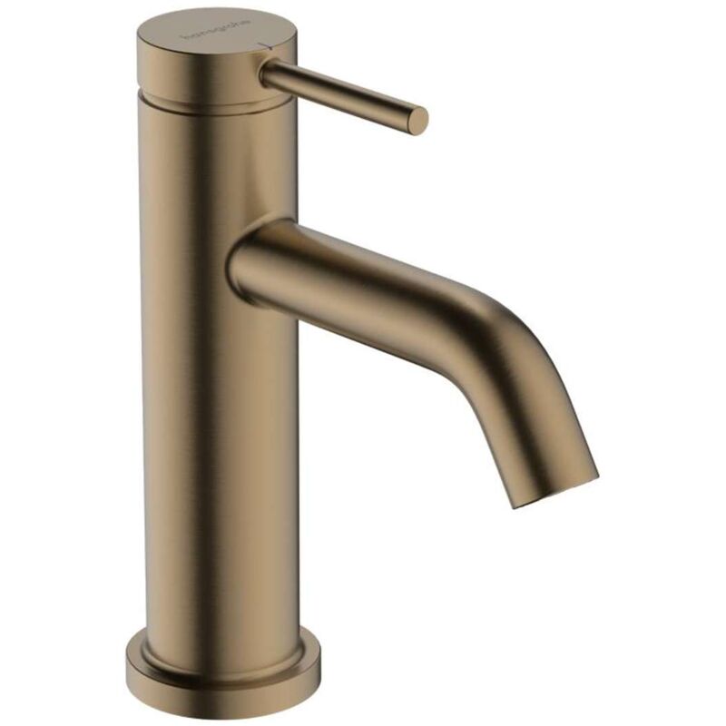 foto del prodotto hansgrohe tecturis s rubinetto non miscelatore per lavabo, ecosmart, bronzo spazzolato 73313140